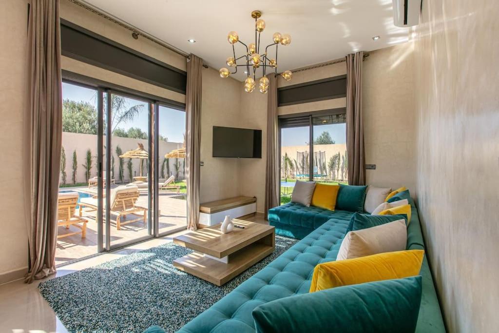 Villa Leila,Piscine , Grand Jardin, Jeux , Cuisiniere Marrakesch Exterior foto